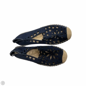 Peak Step Anti Odor Treatment Shoes Designer By Tory Burch In Navy, Size: 6
