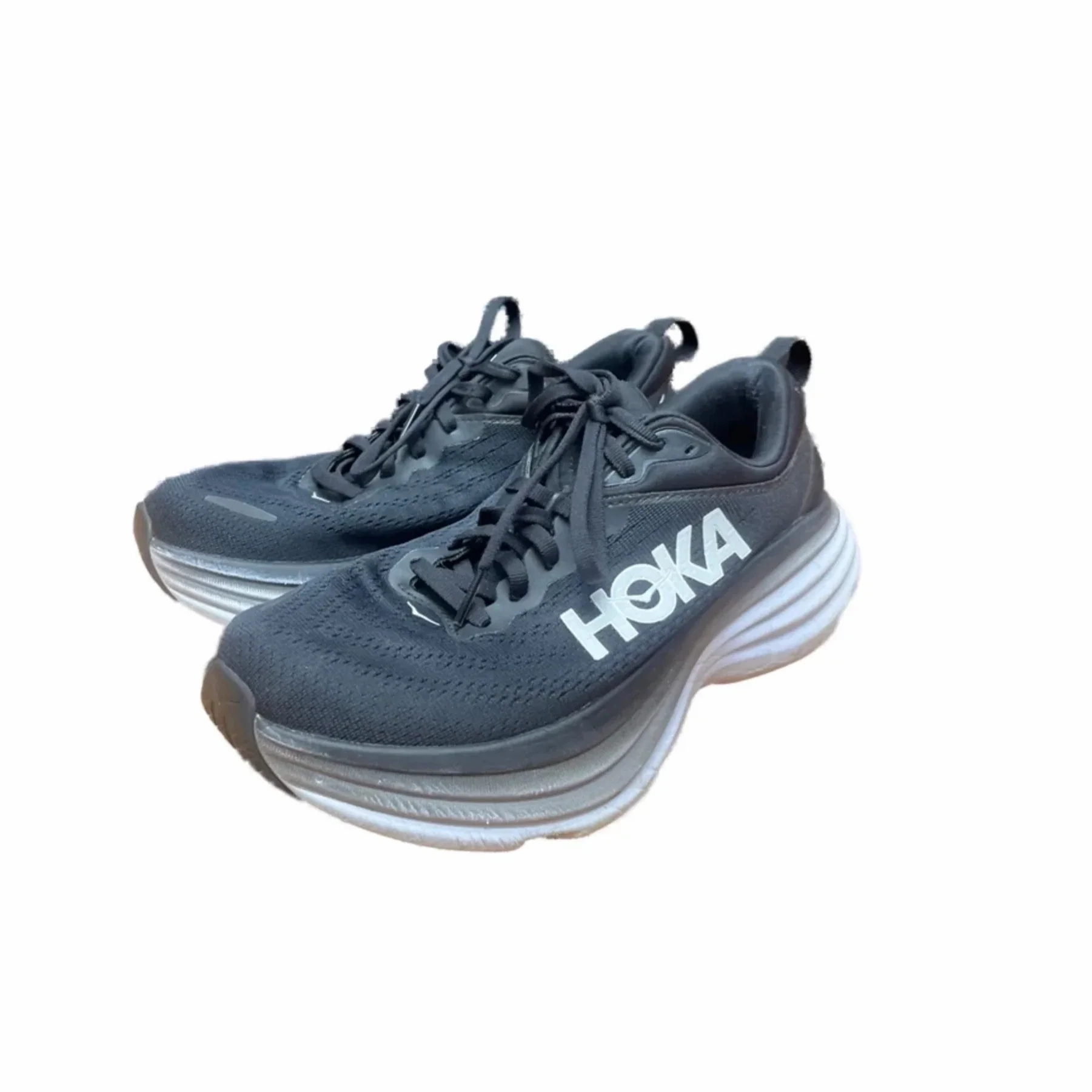 Shoes Designer By Hoka In Black, Size: 7.5 Peace Step Celebrity Vibe