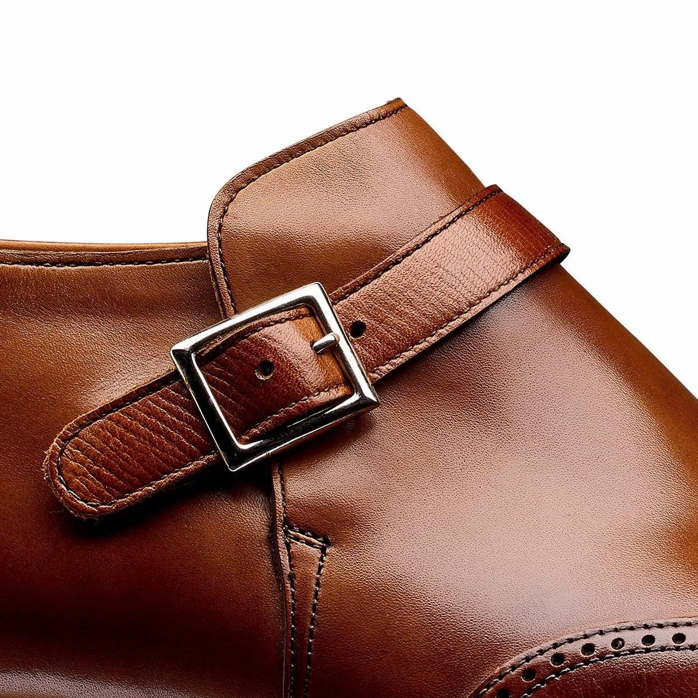 Turner Tan Antique Calf & Tan Willow Grain Rugged Style