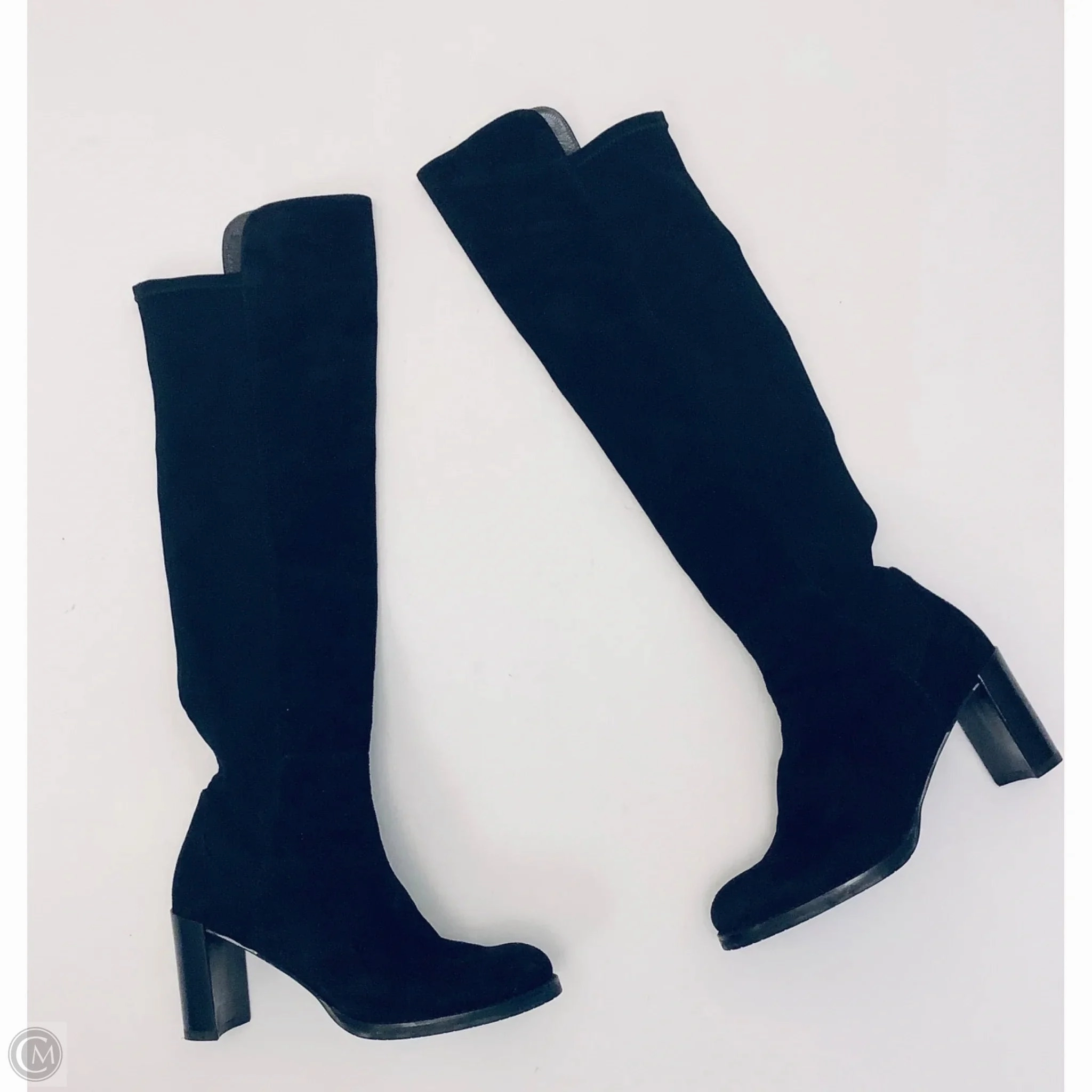 Boots Designer By Stuart Weitzman In Black, Size: 5.5 Ergonomic Design