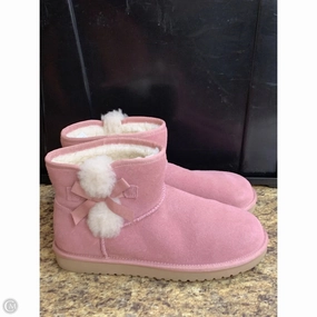 Fast Go Boots Designer By Ugg In Pink, Size: 9