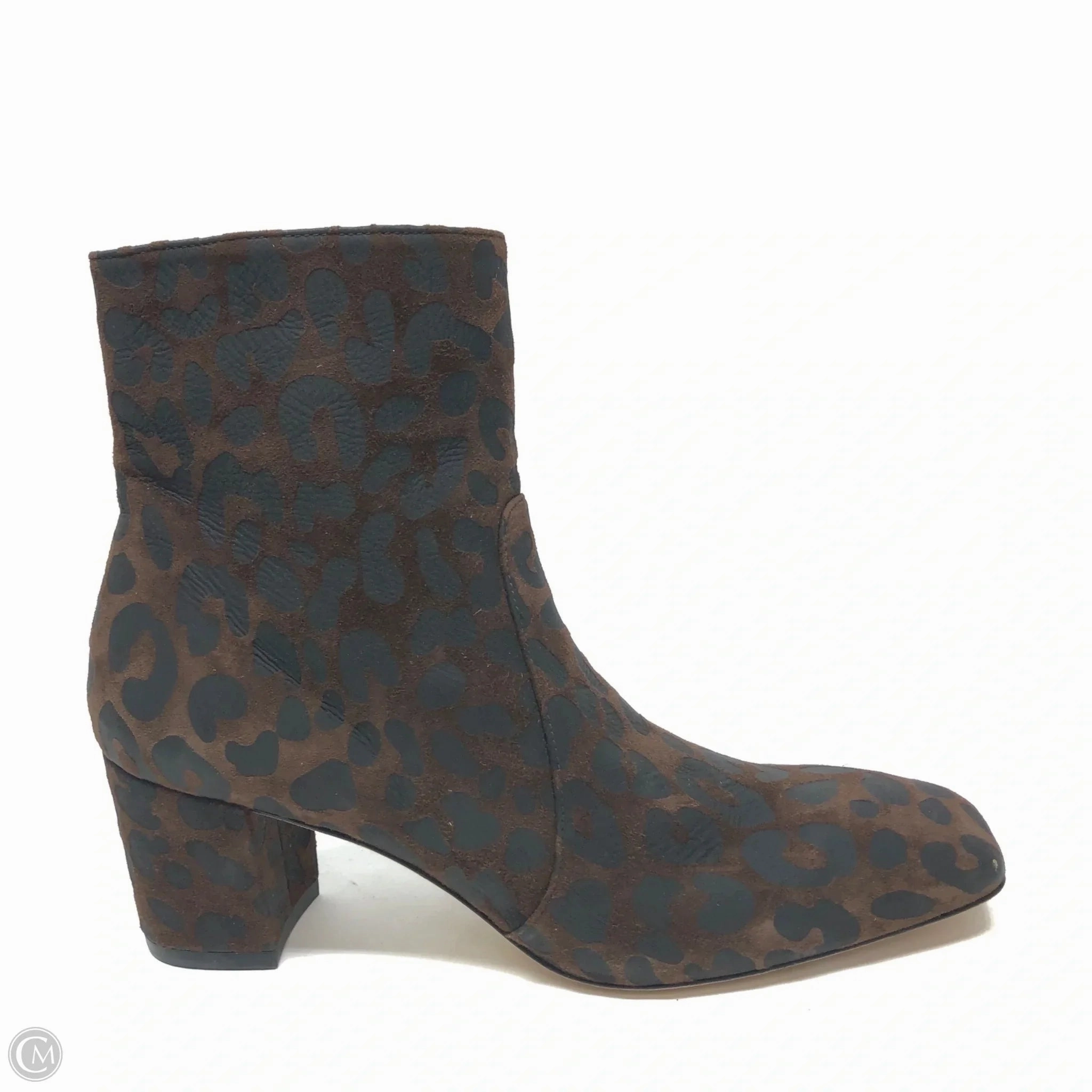 Quick Drying Work Commute Boots Designer By Stuart Weitzman In Black & Brown, Size: 7