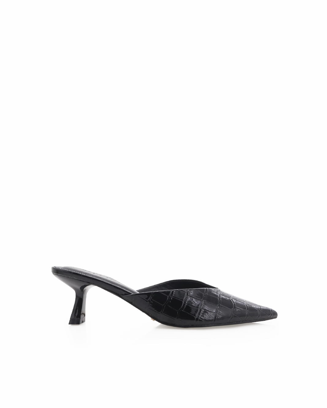 ADELE - BLACK PATENT CROC Grand Gala Water Guard