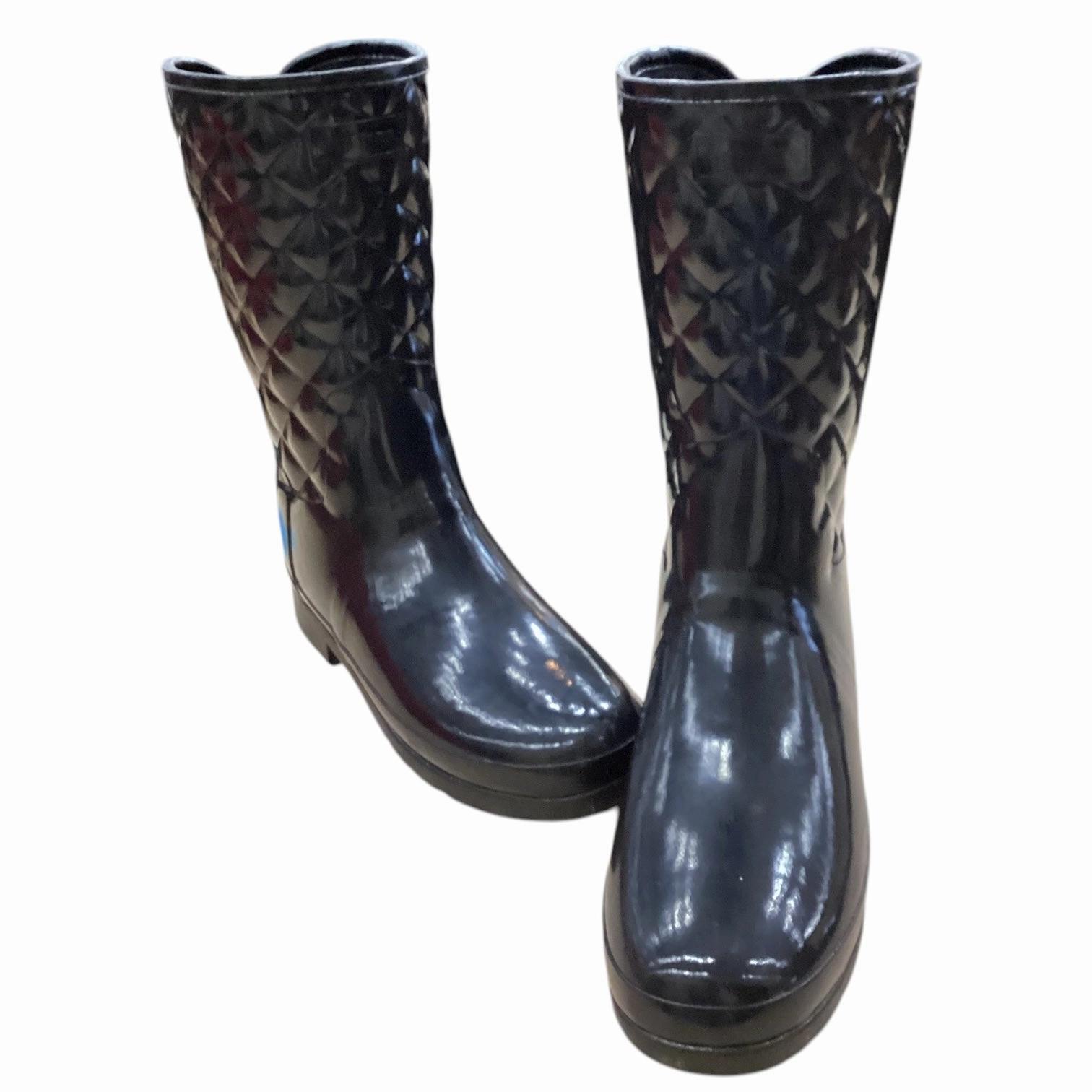 Freeze Proof Firm Lock Boots Designer By Hunter In Black, Size: 11