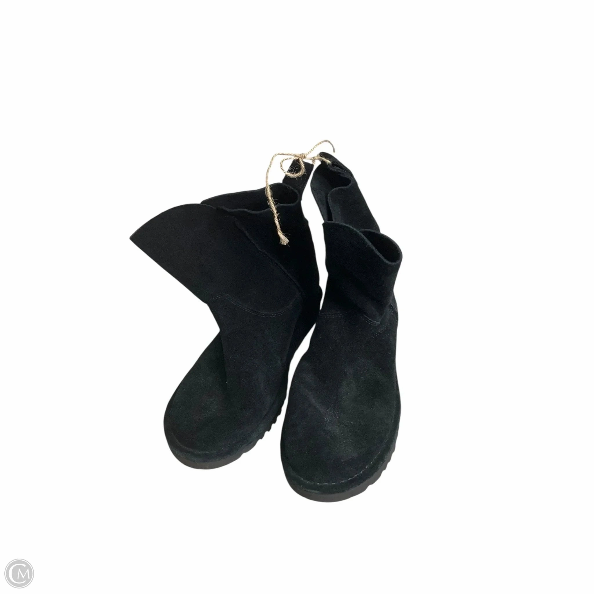 Long Walk Boots Designer By Ugg In Black, Size: 9