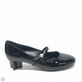 Balanced Heel Counter Shoes Luxury Designer By Louis Vuitton In Black, Size: 7.5