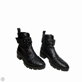 Move Bold Soft Interior Boots Designer By Karl Lagerfeld In Black, Size: 8