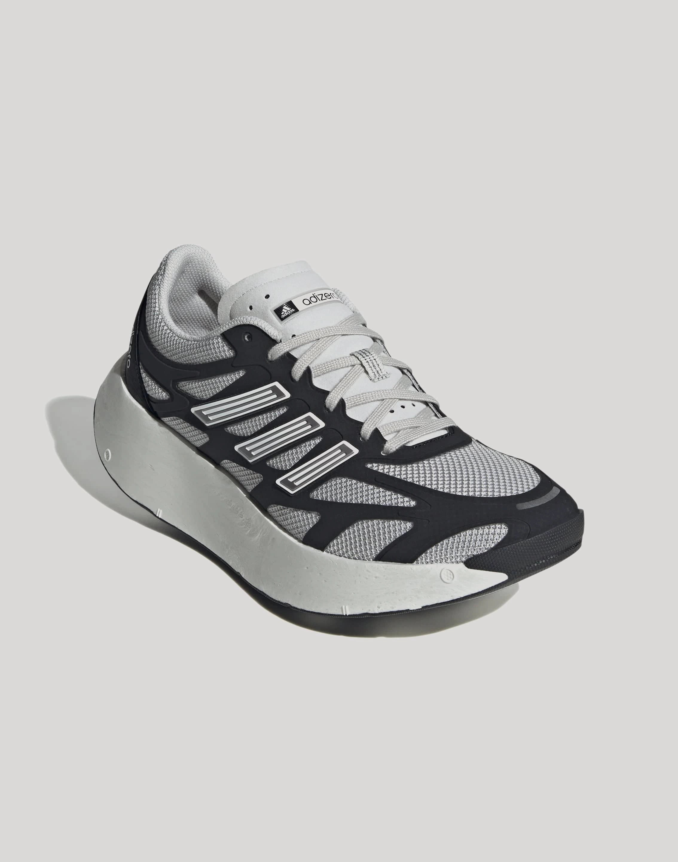 gel sole shoes Adidas Adizero Aruku "Black/Grey One"