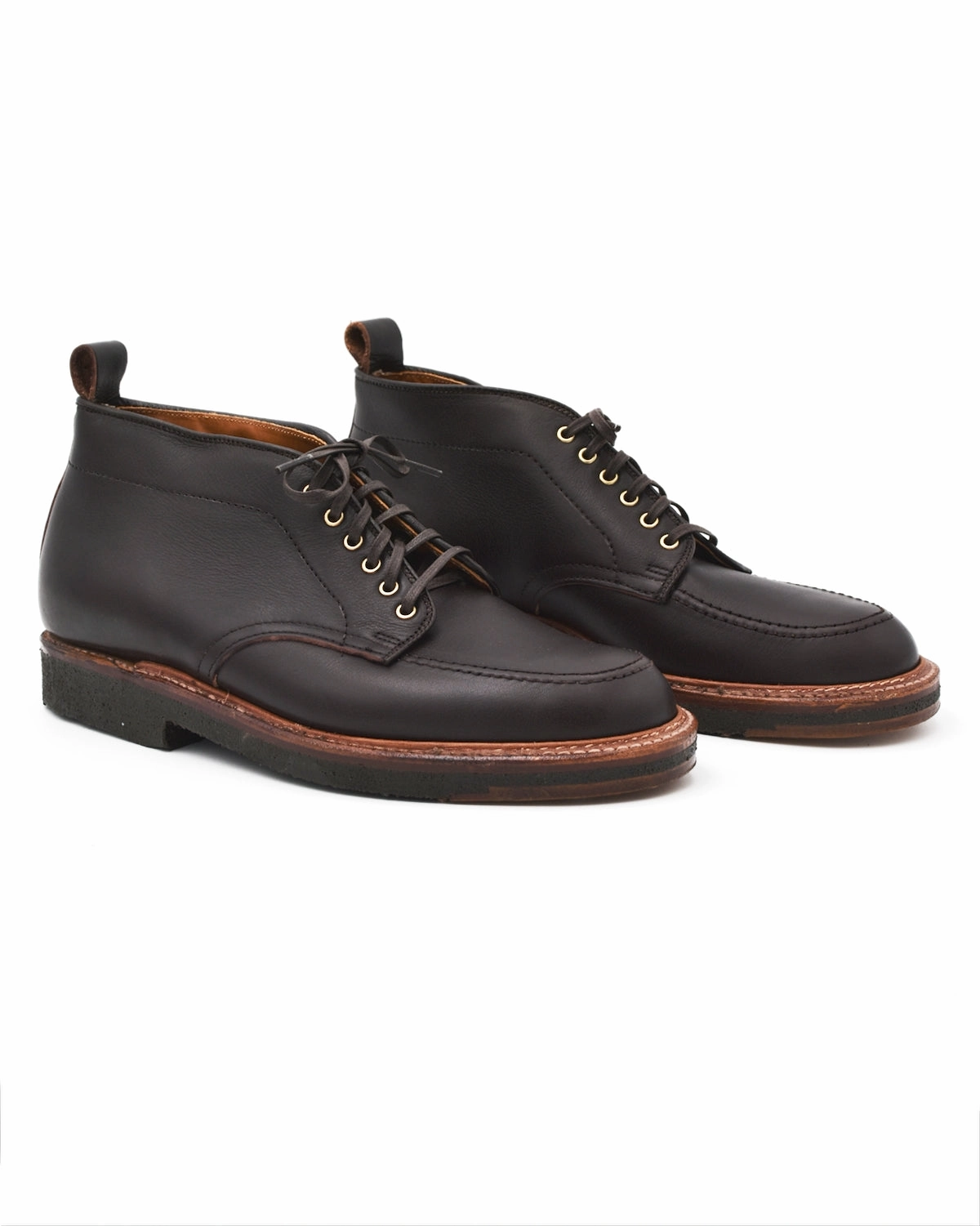 Impact Resistant Heel Airflow Ventilation Alden 86110 Arabica Indy Chukka Boot