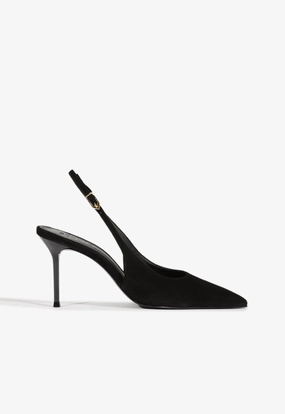 Fashionable Alicia Sling Suede Pump