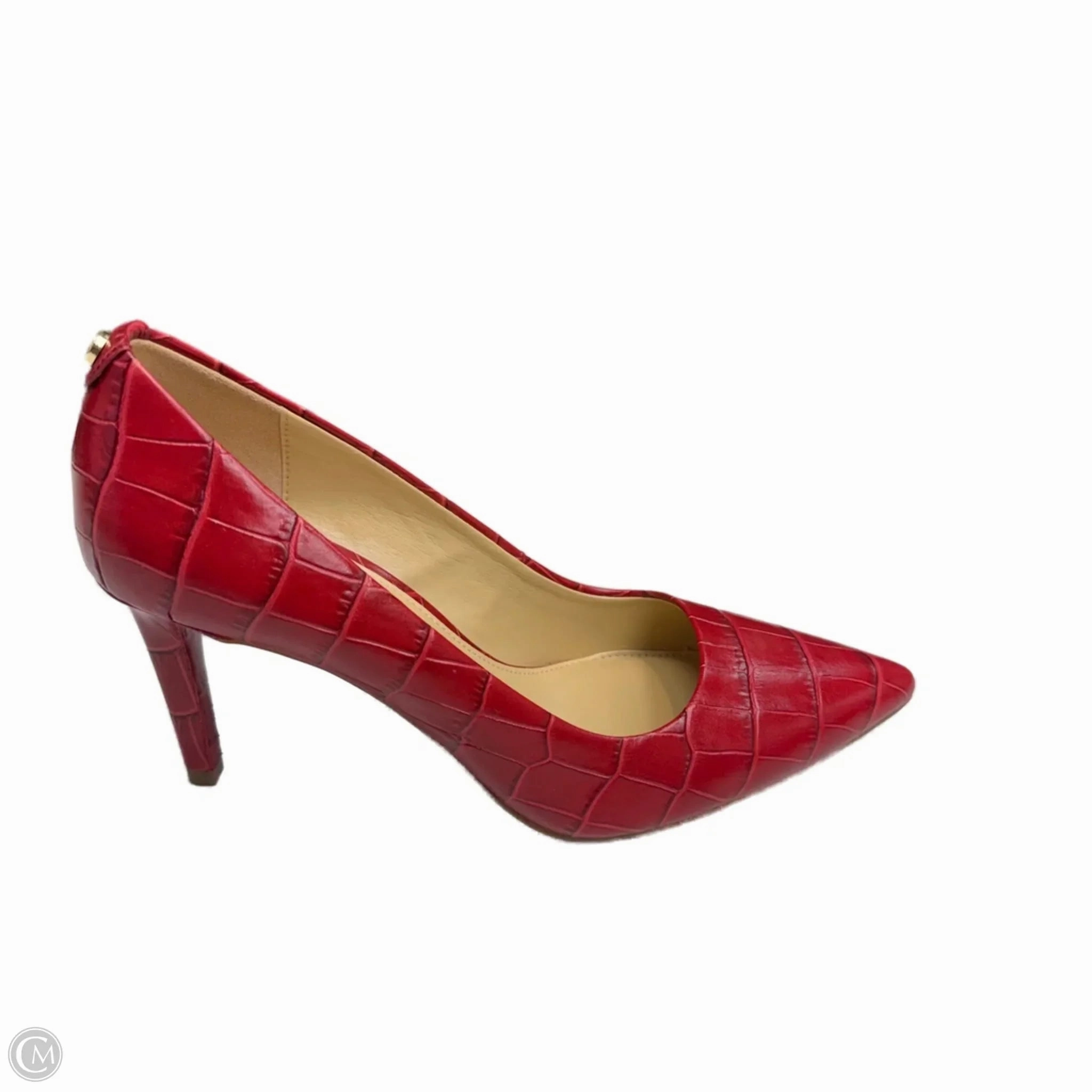 Body Align Breathable Lining Shoes Designer By Michael By Michael Kors In Red, Size: 6.5