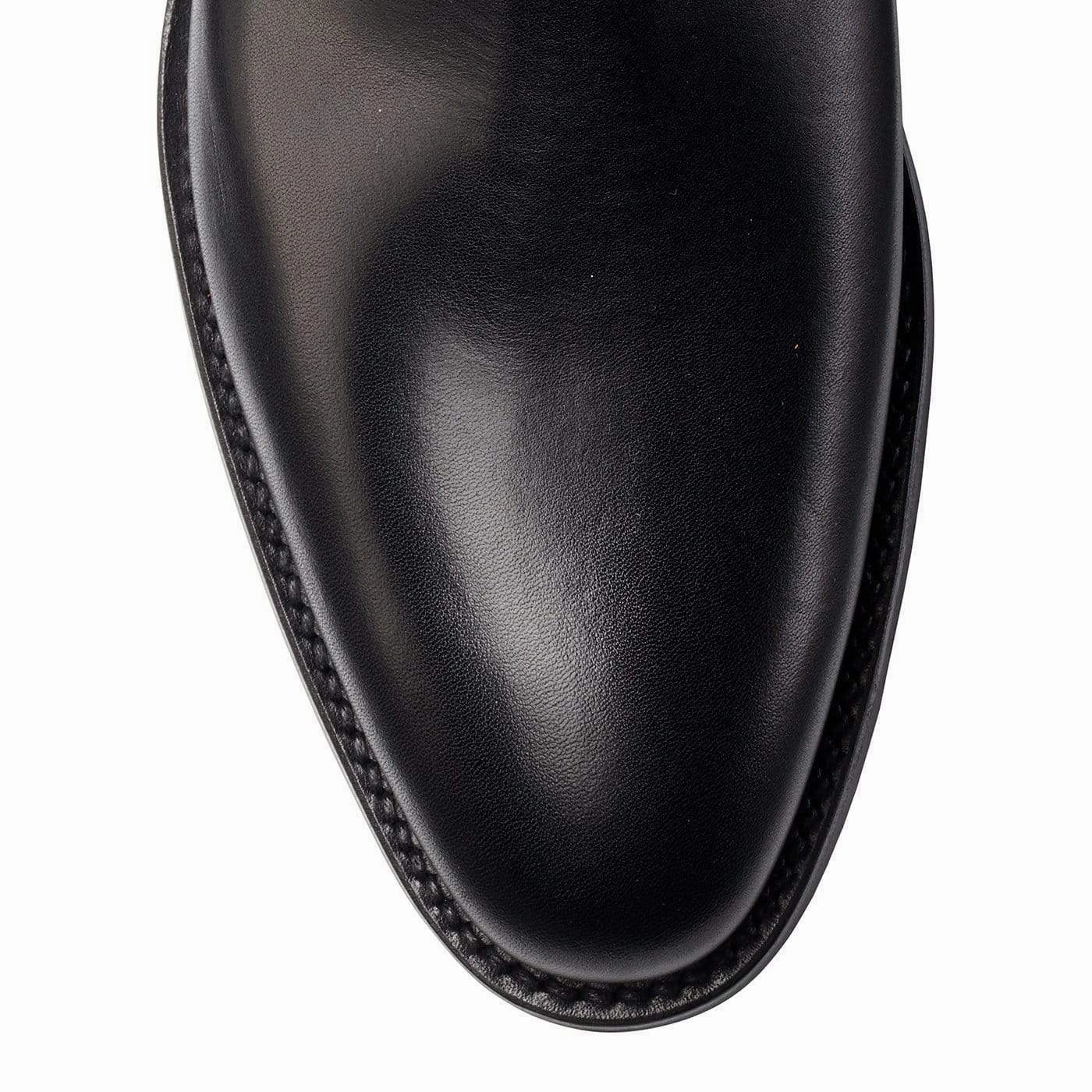 Shock Absorbing Functional Minimalist Chelsea 8 Black Wax Calf