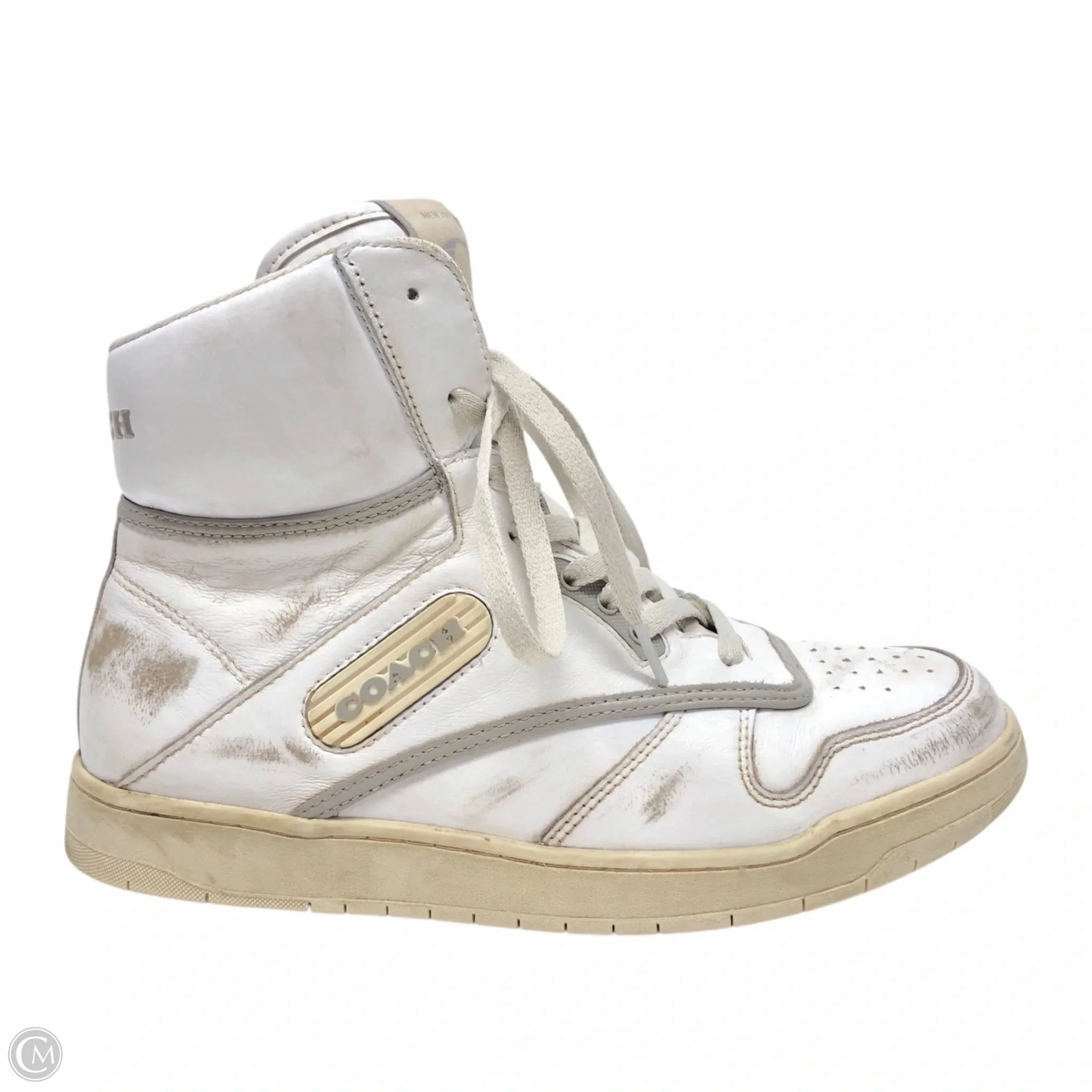 Shoes Designer By Coach In White, Size: 8.5 orthopedic
