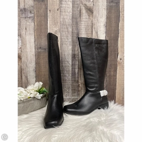 Boots Knee Heels By Comfortview In Black, Size: 9 Durable Shell Adventure Journey