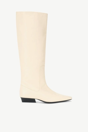 WALLY FLAT BOOT | CREAM Ventilated Mesh Cold Weather Workout