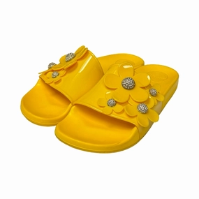 Dry Fast Yellow Sandals Designer Marc Jacobs, Size 10