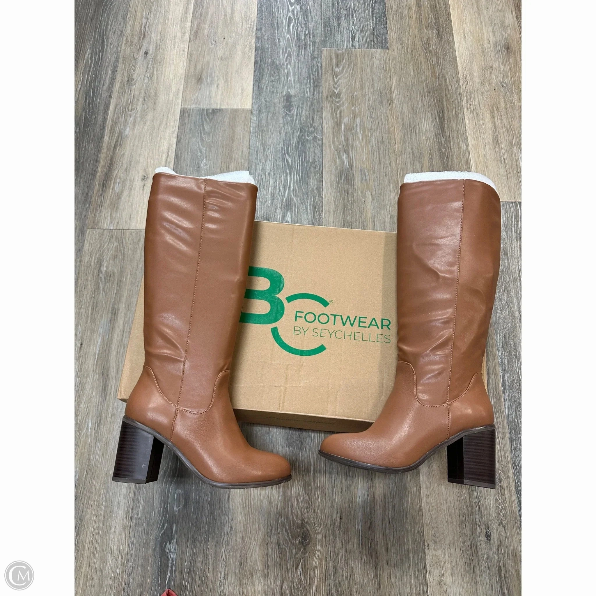 Boots Knee Heels By Seychelles In Brown, Size: 6 Feather Light Night Travel Low Profile Comfort Seeker