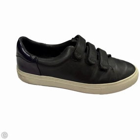 Clean White Shoes Designer By Tory Burch In Black, Size: 9.5