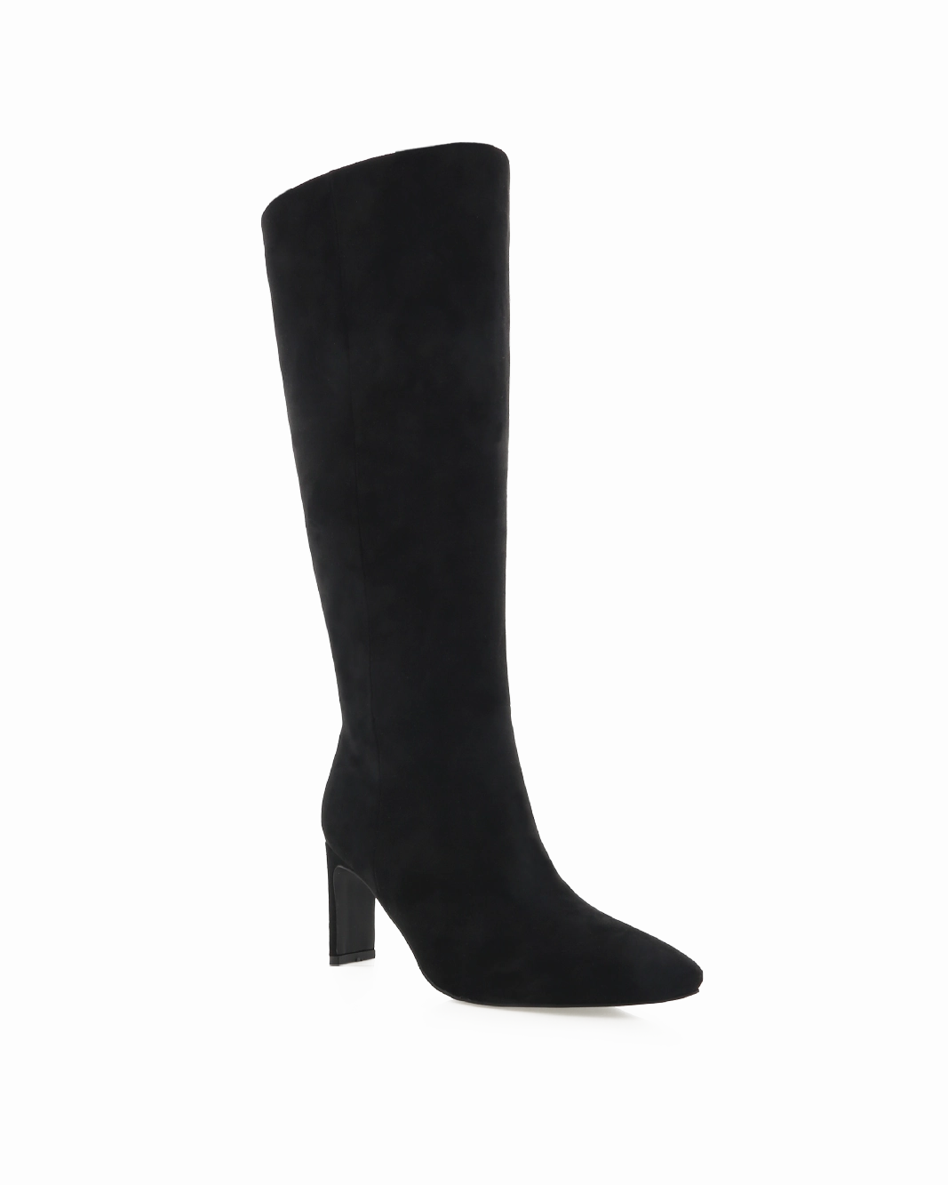 Waterproof Cold Climate Rain Ready ANTOINETTE  - BLACK SUEDE