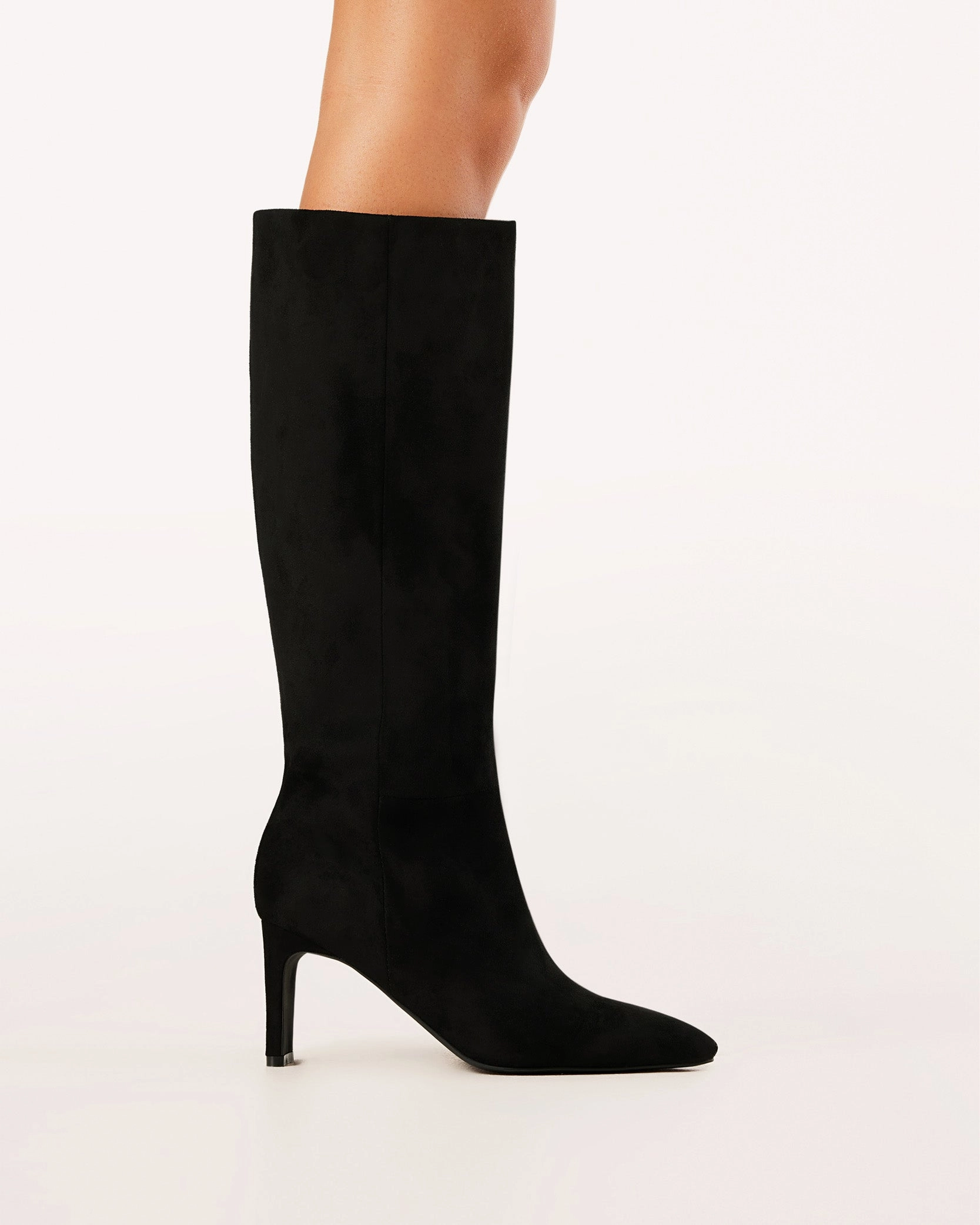 Winter Fashion ANTOINETTE  - BLACK SUEDE