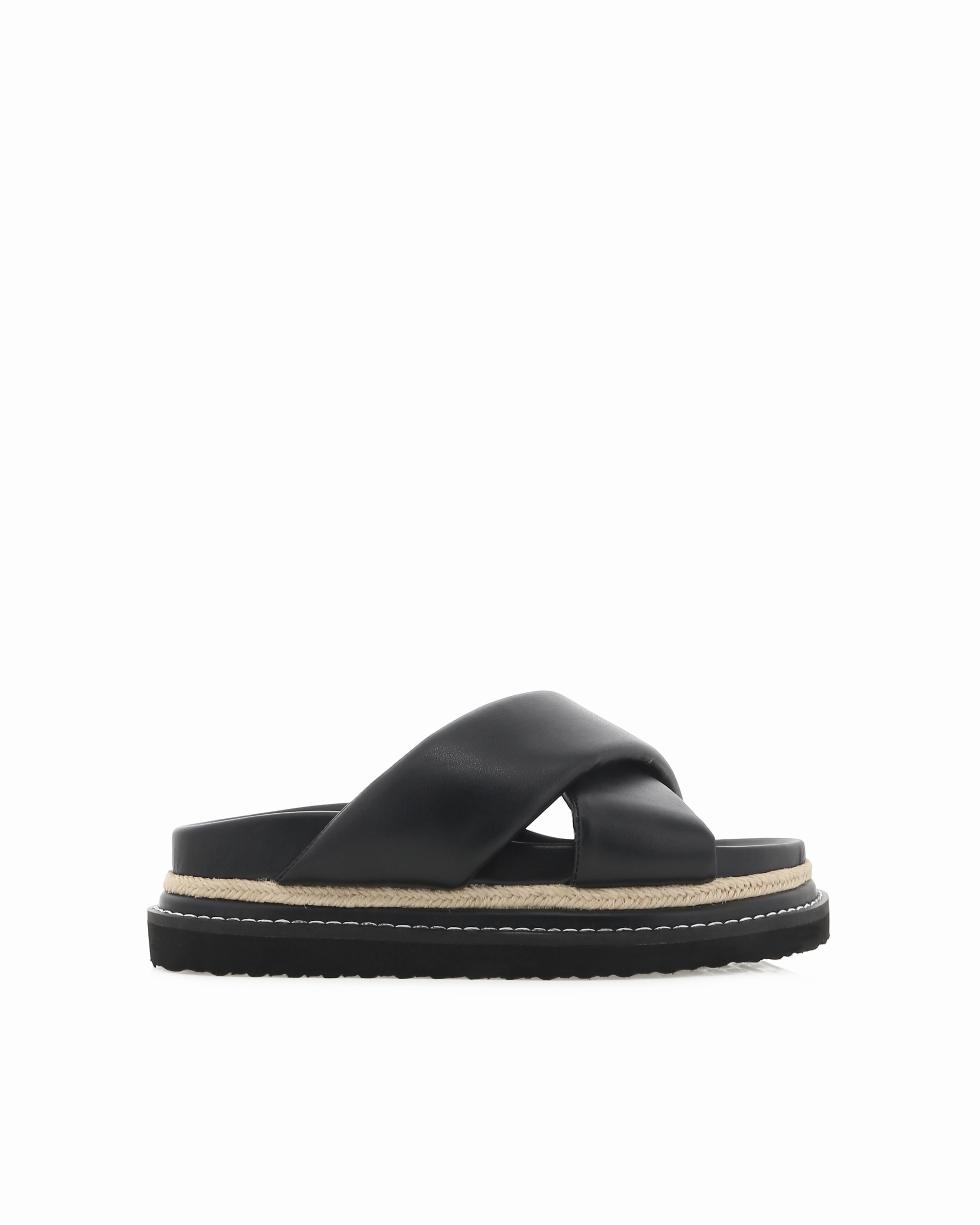 Casual Cushioned Footbed ARABEL WIDE FIT - BLACK