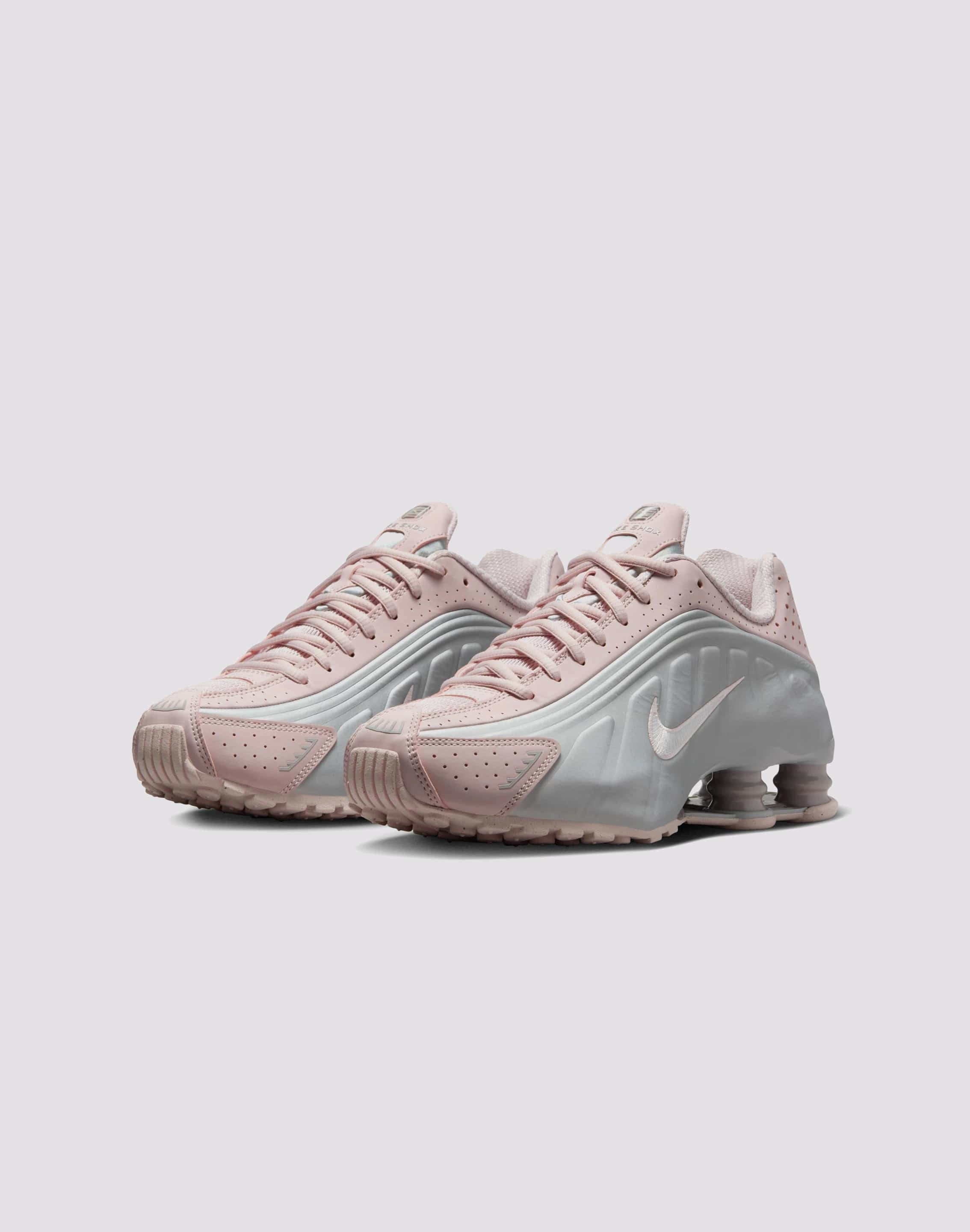 Nike Shox R4 "Barely Rose/Mtlc Platinum" LowTop