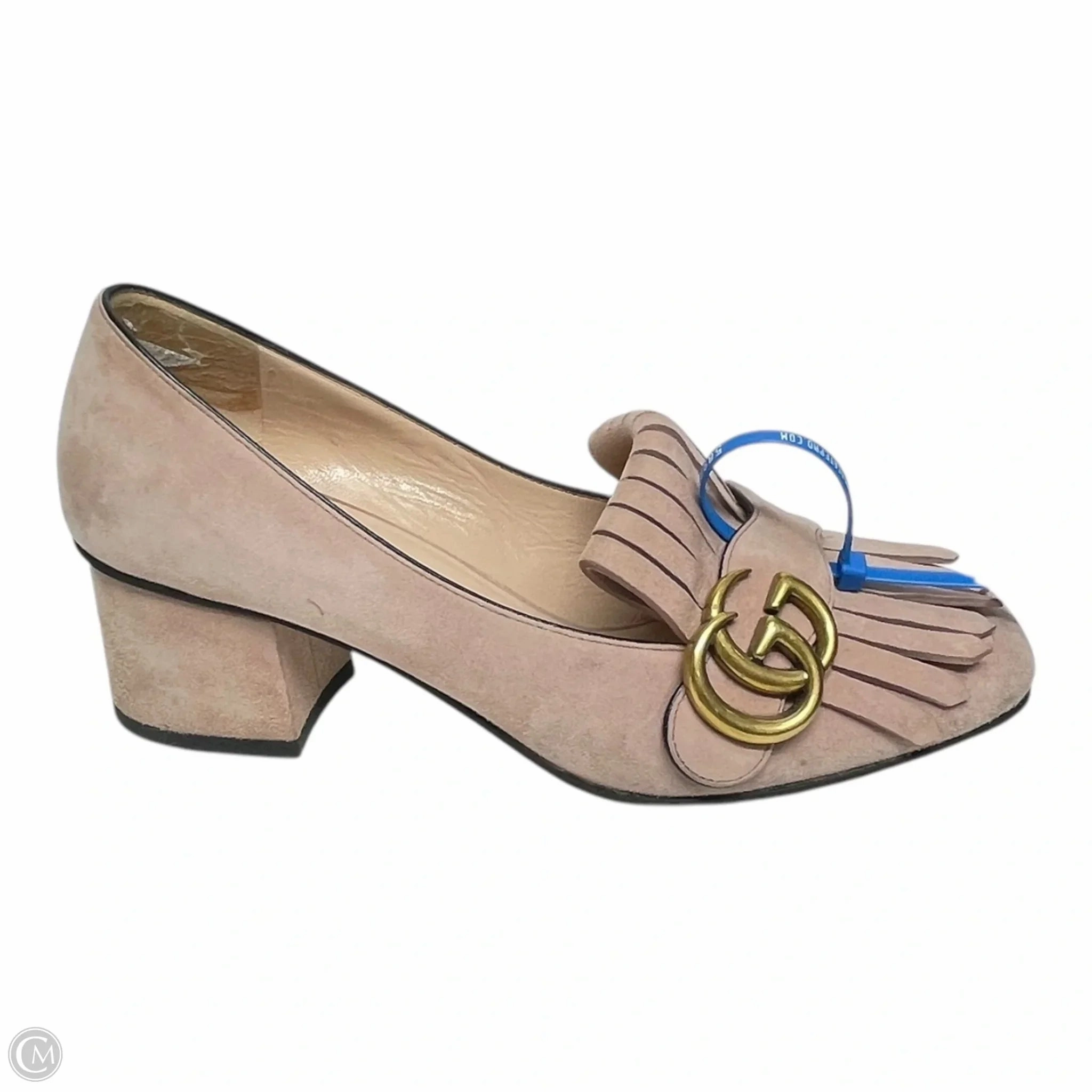 Anti Odor Busy Professionals Virtual Step Shoes Luxury Designer By Gucci In Pink, Size: 6