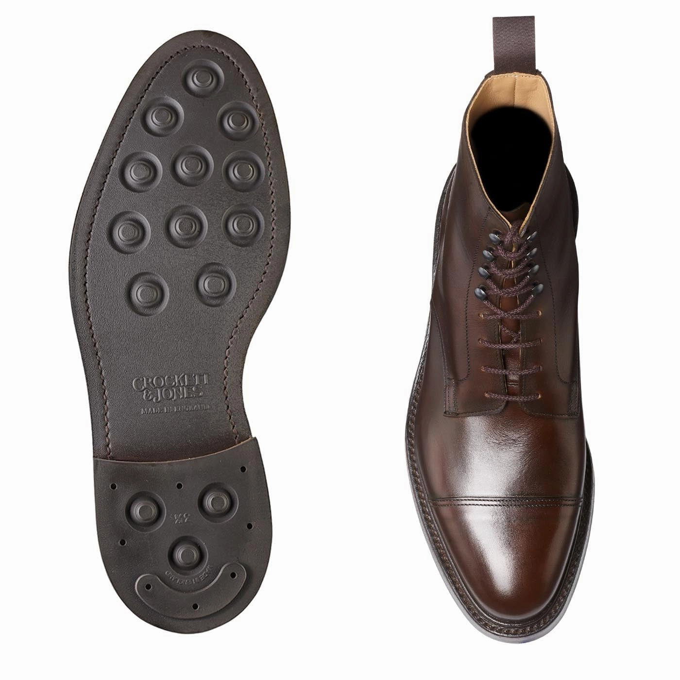 Argyll Dark Brown Wax Calf Soft Leather