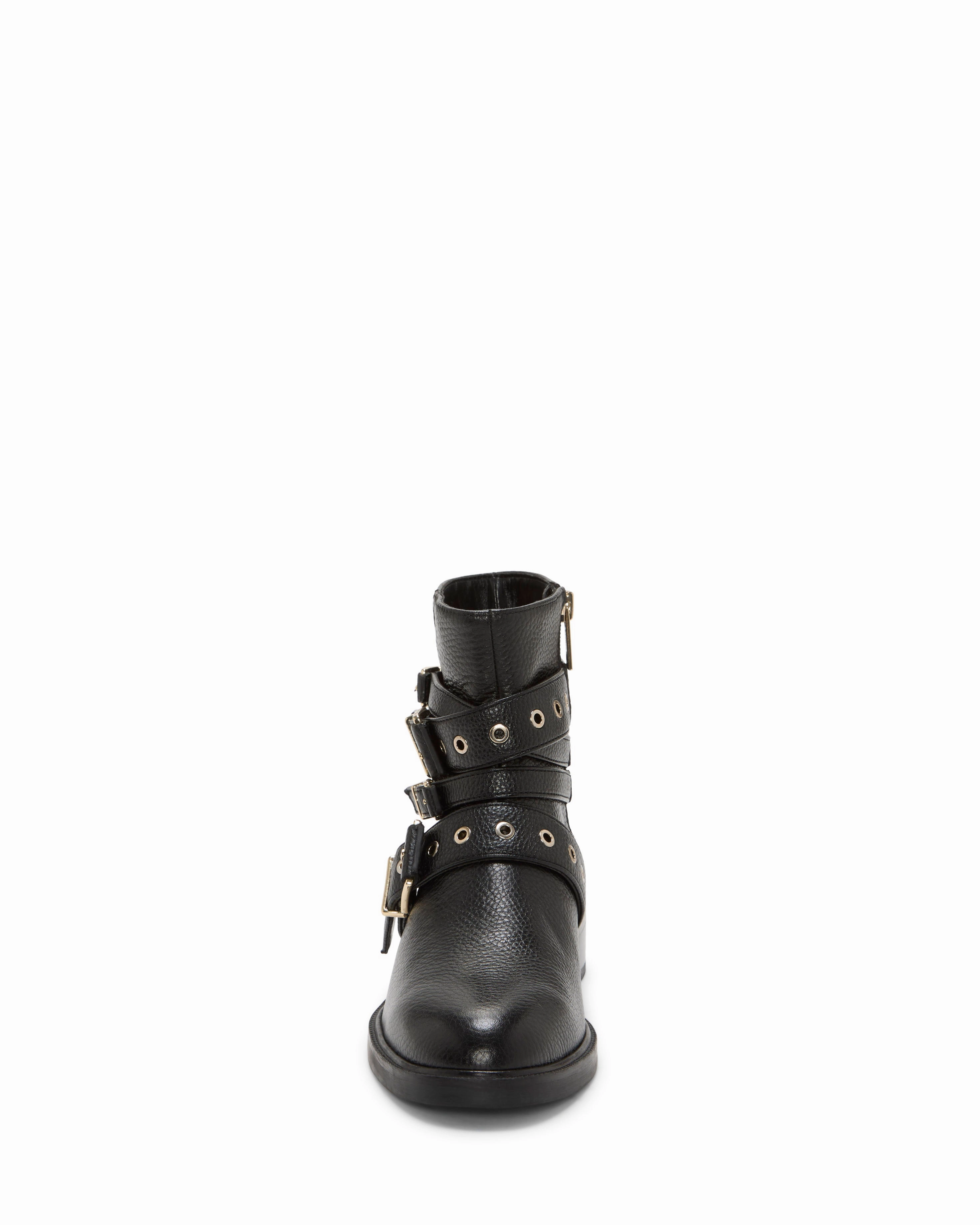 Arielle Multi-Buckle Moto Bootie Hiking
