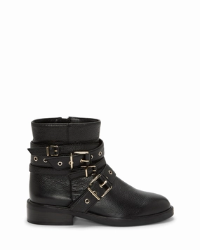 Fast pace Dock Easy Arielle Multi-Buckle Moto Bootie