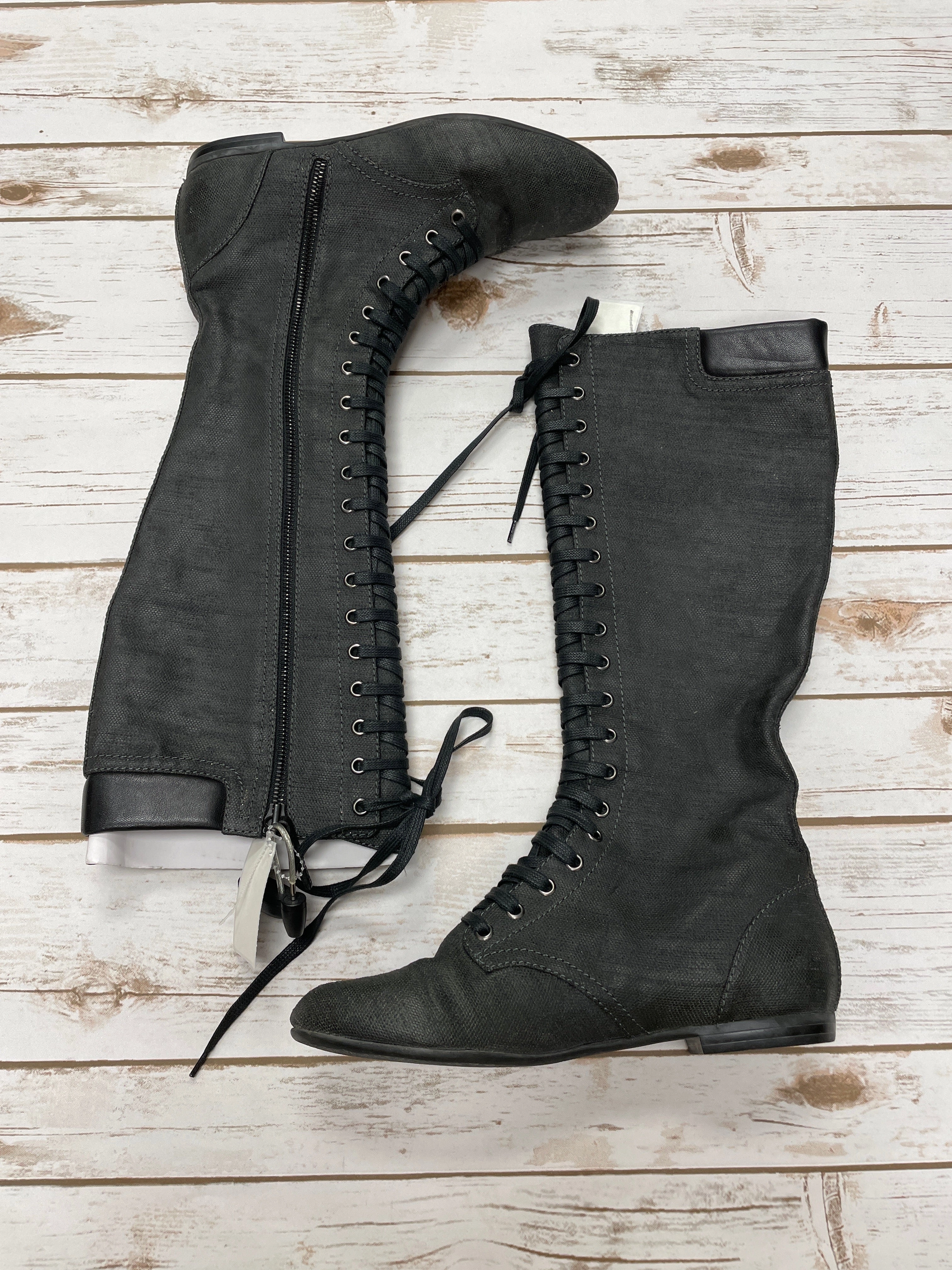 Water Resistant Construction Boots Luxury Designer By Giuseppe Zanotti  Size: 8.5