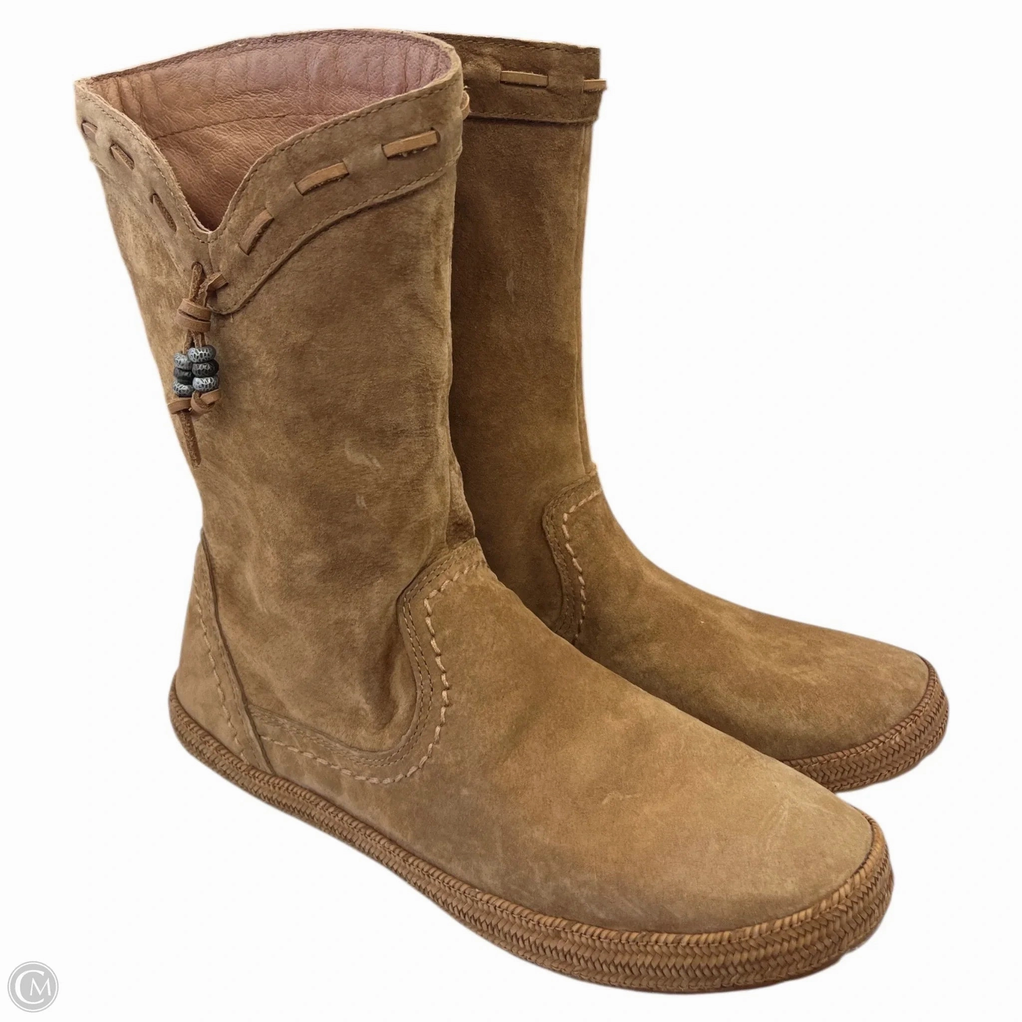 Boots Designer By Ugg In Brown, Size: 8.5 Autumn Tone Hill Walk