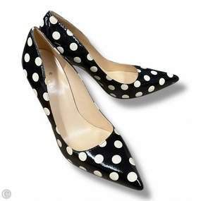 Field Fast Shoes Designer By Kate Spade In Polkadot Pattern, Size: 9.5