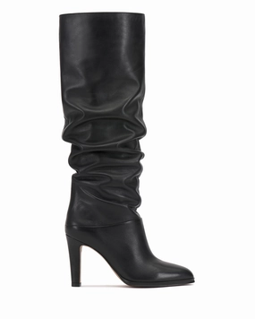 Seamless Inner Construction Sorina Slouchy Wide Calf Knee High Boot