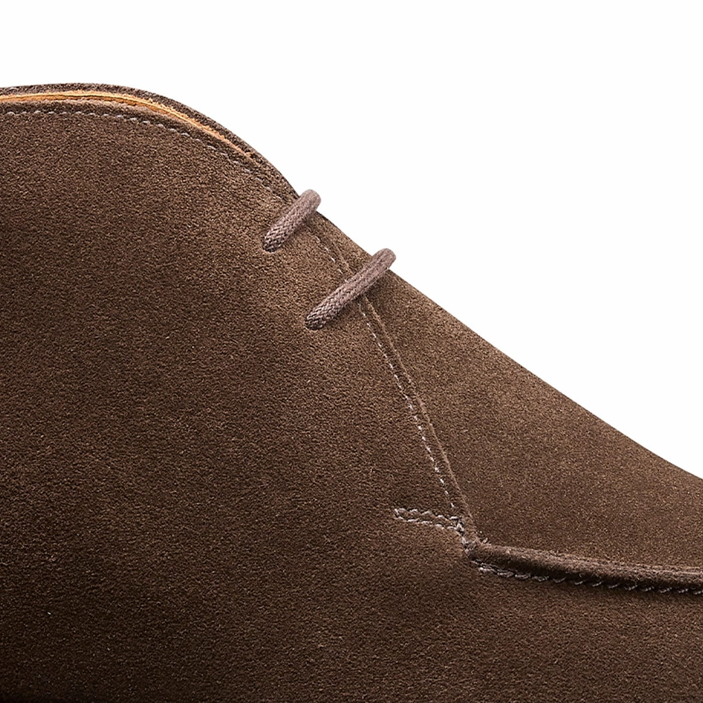 Bibury Dark Brown Suede Comfortable Footwear