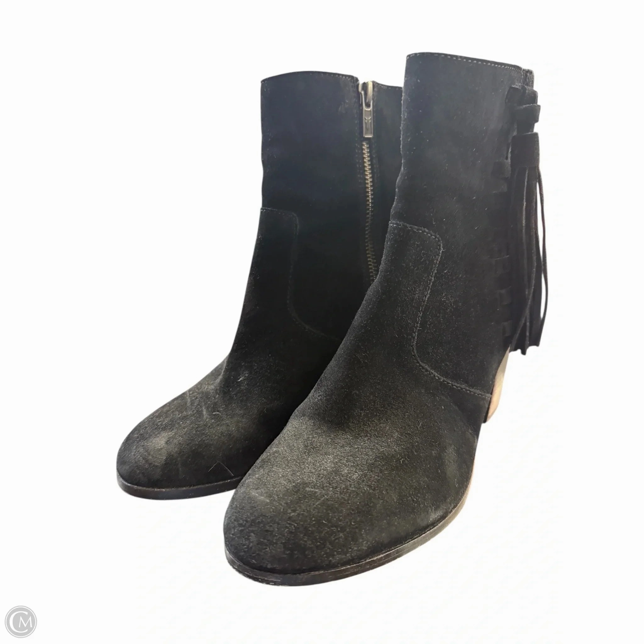 Boots Designer By Frye In Black, Size: 8 Commute Light