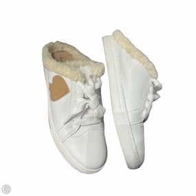 Show Stage Arch Support Daily Walk Shoes Designer By Kate Spade In Tan & White, Size: 8