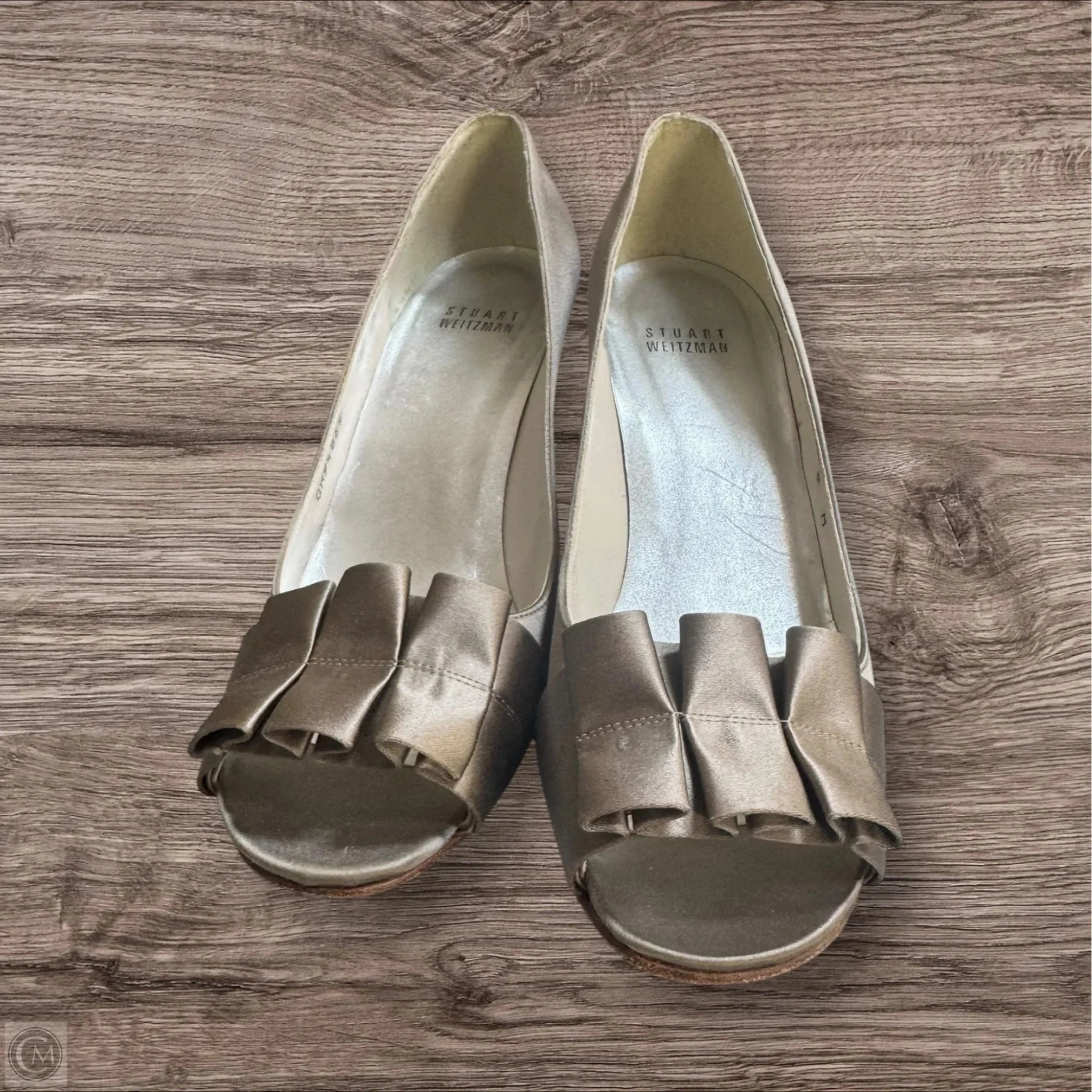 Shoes Designer By Stuart Weitzman In Taupe, Size: 8 Durable Build Day Long