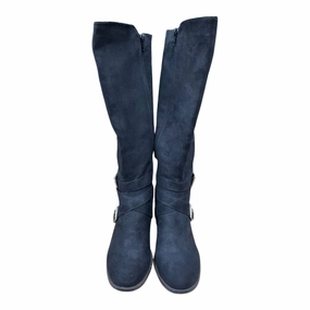 Boots Knee Heels By White Mountain In Black, Size: 8 rain walk