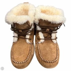 Boots Designer By Ugg In Tan, Size: 7 Shock absorption Step Light