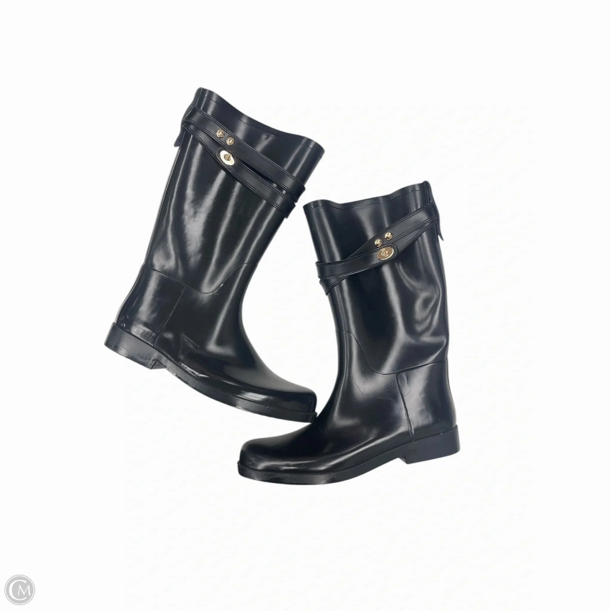 Responsive Cushion Fitness Lovers Boots Designer By Coach In Black, Size: 11