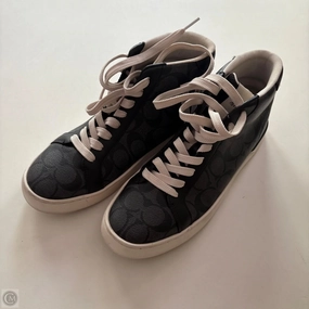 All Day Comfort Fit Street Run Boots Designer By Coach In Black, Size: 7