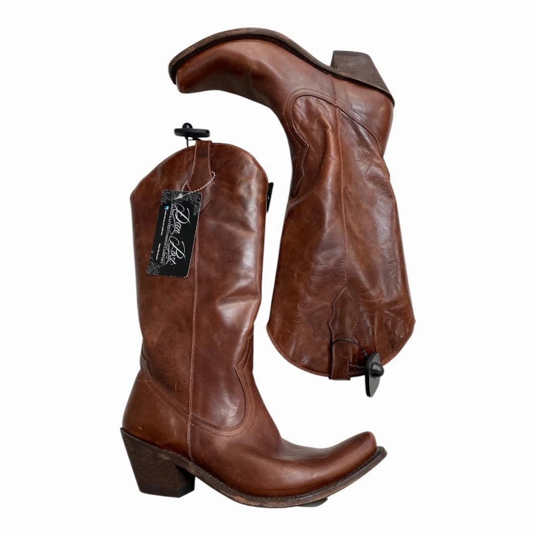 Power Base Boots Designer By Dan Post In Brown, Size: 9.5