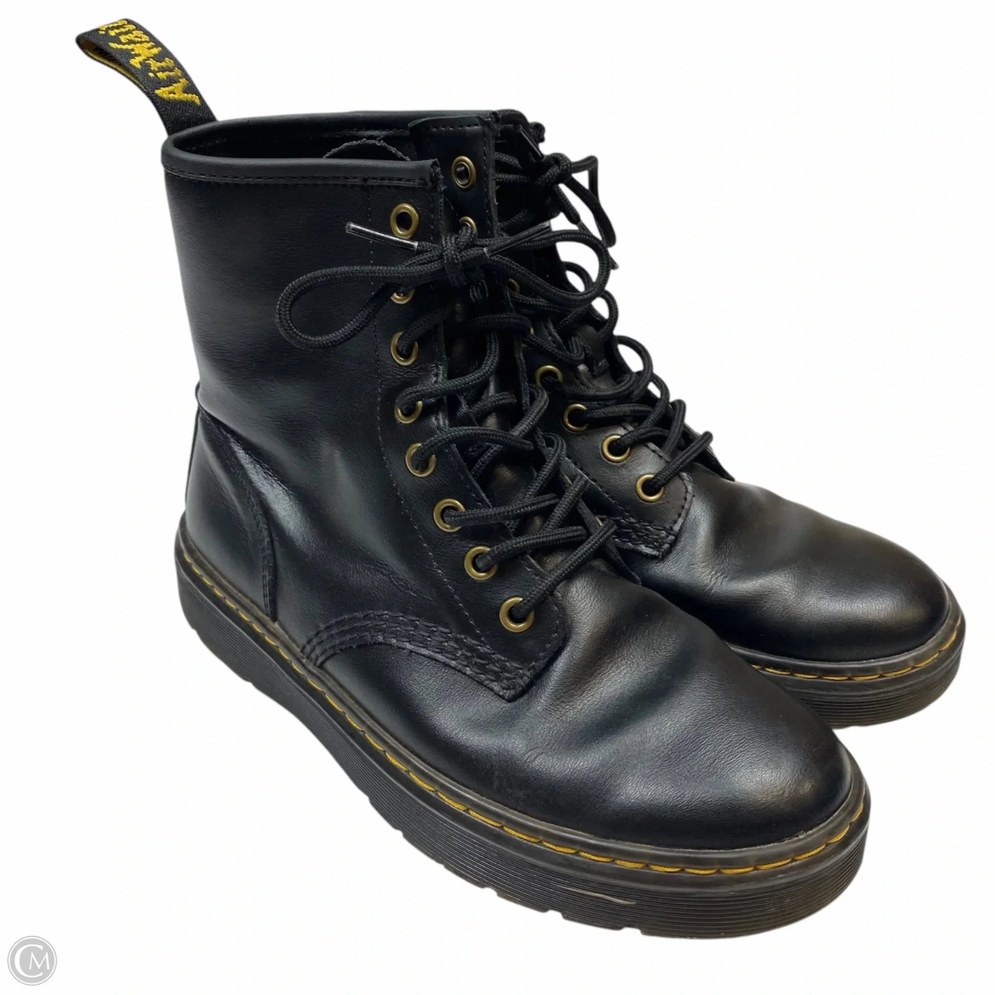 Boots Designer By Dr Martens In Black, Size: 7 Energy Core Lightweight EVA Material