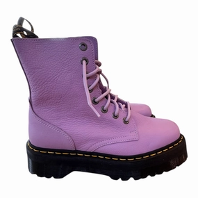 Boots Designer By Dr Martens In Purple, Size:10 Block Walk