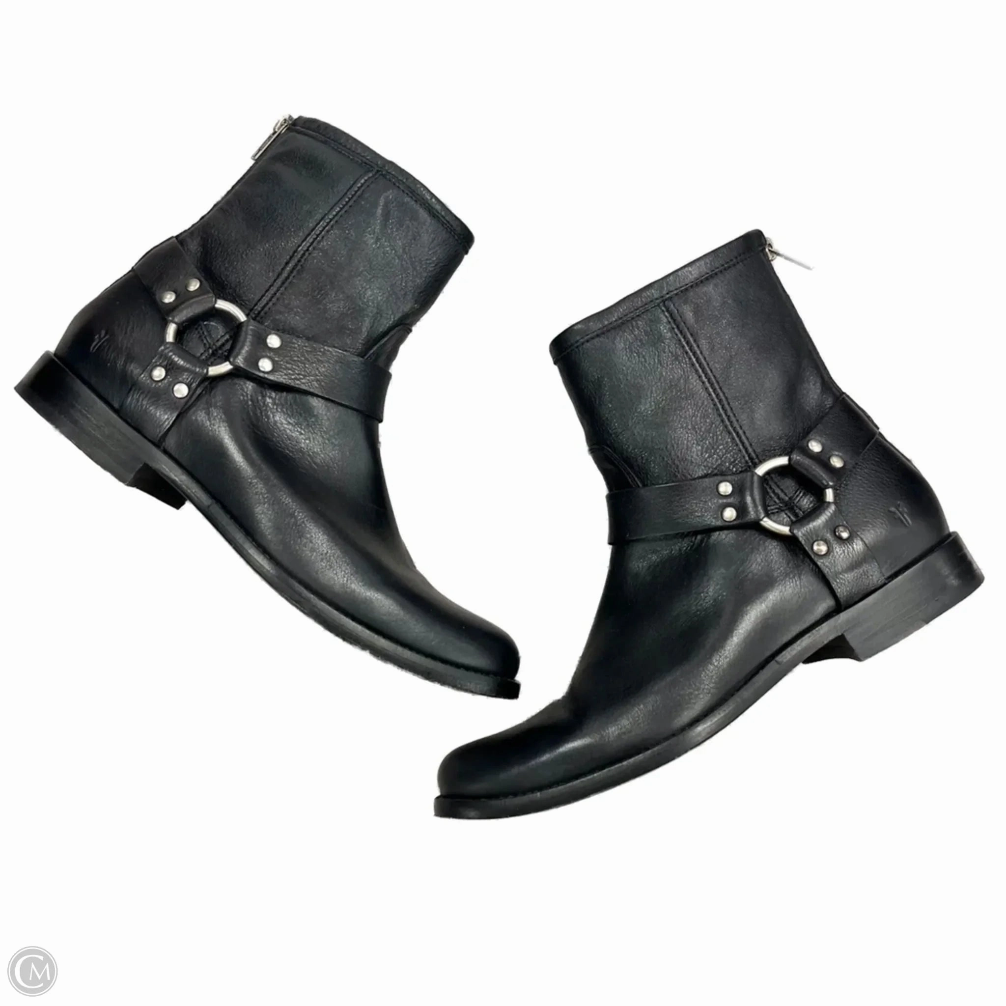 Boots Designer By Frye In Black, Size: 10 Modern Posture Aligning Footbed