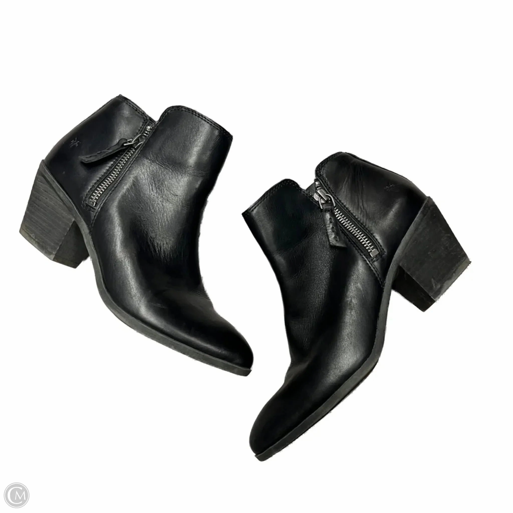 Boots Designer By Frye In Black, Size: 6.5 Street Ball Fashion Edge