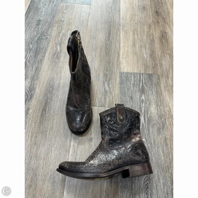 Boots Designer By Frye In Brown, Size: 6.5 Balanced Heel Counter Knitted Warm