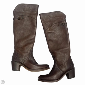Boots Designer By Frye In Brown, Size: 7 Rock Path