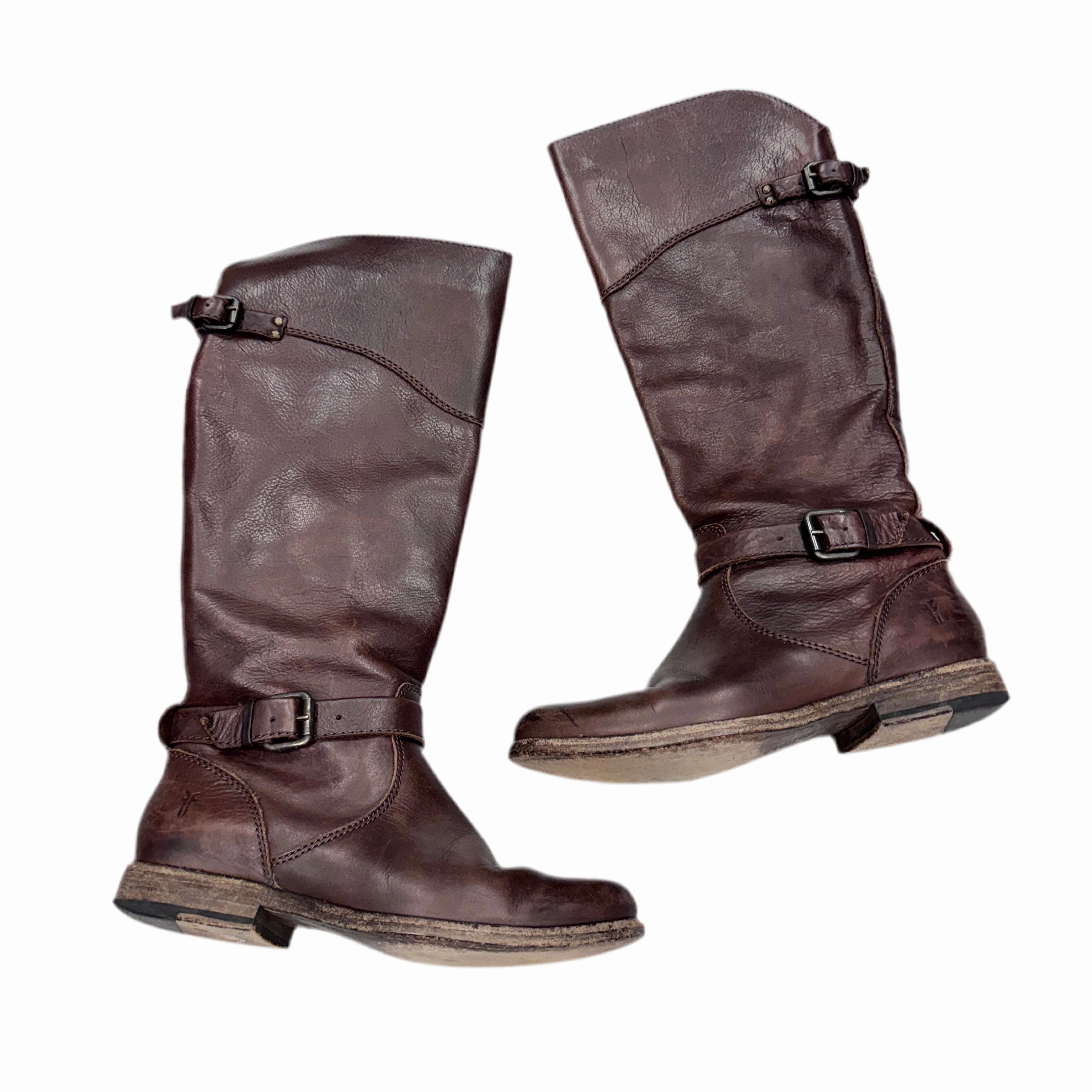 Boots Designer By Frye In Brown, Size: 8 Arch Care